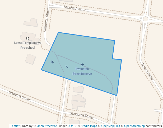 Swanston Street Reserve