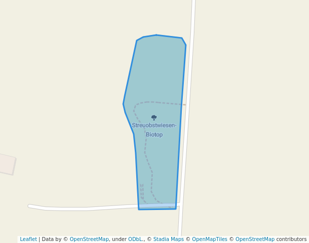 walking in Streuobstwiesen-Biotop map in Laichingen