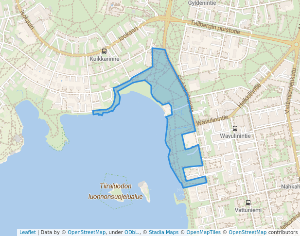 Merikylpylän puisto