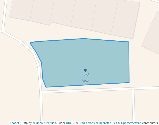 walking in حديقة map in Jeddah