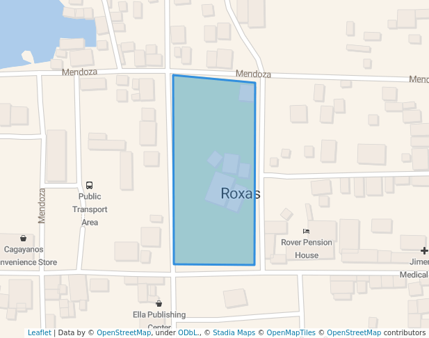 Municipal Park in Roxas | Map and Routes