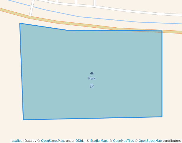 walking in Park map in Lodhrān