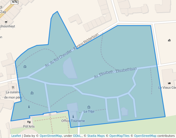 Petit Parc in Edingen | Map and Routes