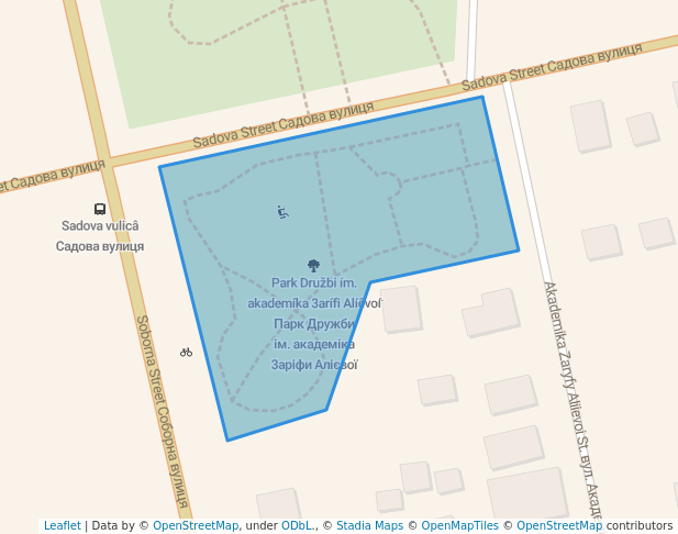 Парк Дружби ім. академіка 3аріфи Алієвої