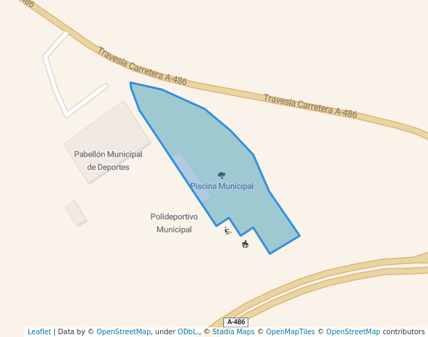 Piscina Municipal in Lucena del Puerto | Map and Routes