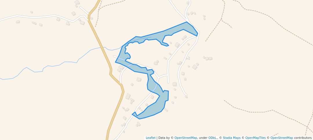 walking in woodland map in Mohlafateng