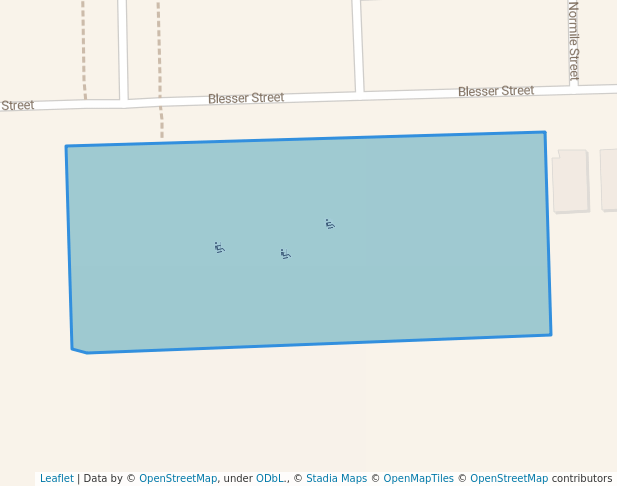 walking in Gary Park map in Dearborn