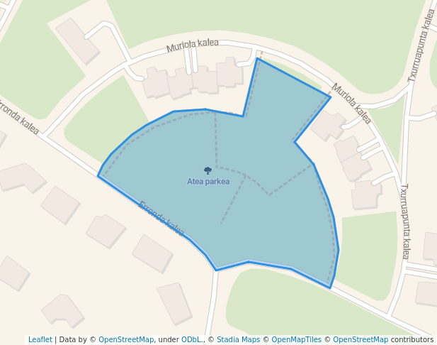 Atea parkea in Elexalde | Map and Routes