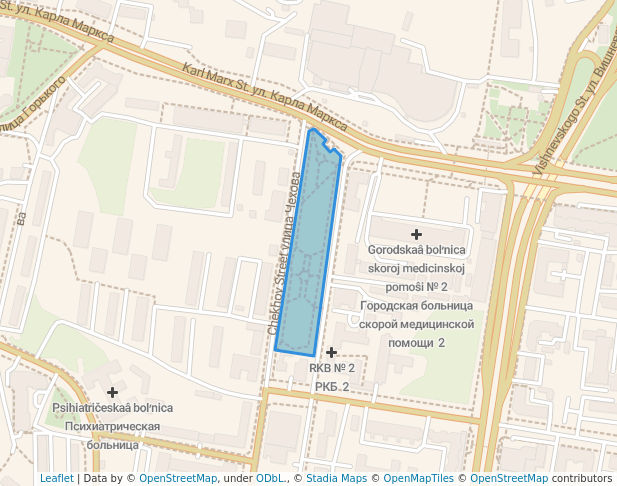 сквер медицинских работников