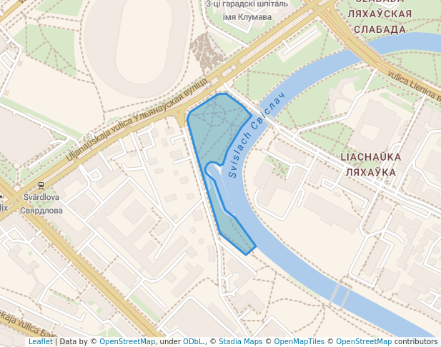 Liachaŭski Garden Square