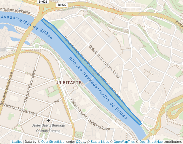 Campo Volantin pasealekua / Paseo Campo Volantín