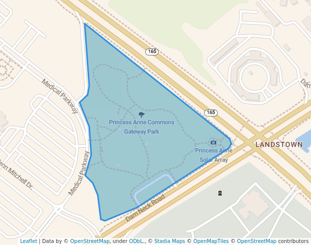 Princess Anne Commons Gateway Park