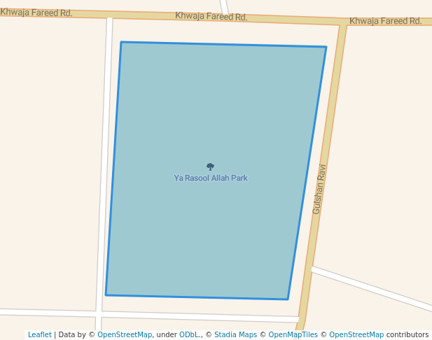Ya Rasool Allah Park