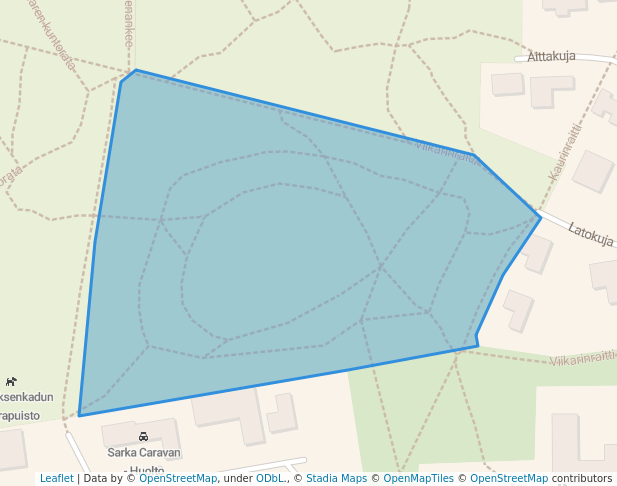 Sigtunanpuisto in Raisio | Map and Routes