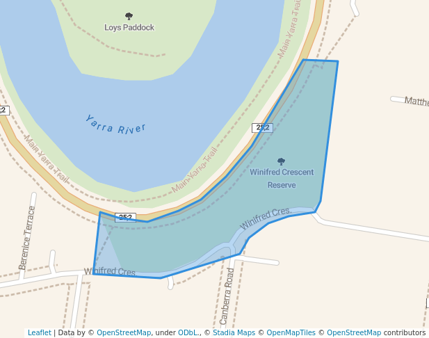 Winifred Crescent Reserve