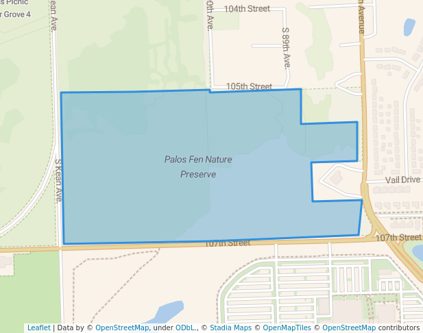 Palos Fen Nature Preserve