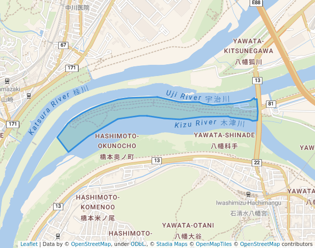 Yodogawa Kasen Koen - Sewaritei Area