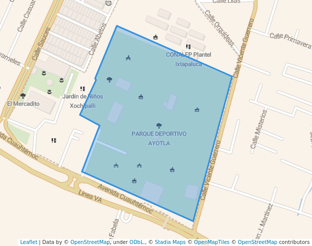 PARQUE DEPORTIVO AYOTLA