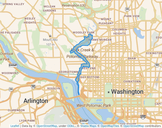 Rock Creek & Potomac Parkway