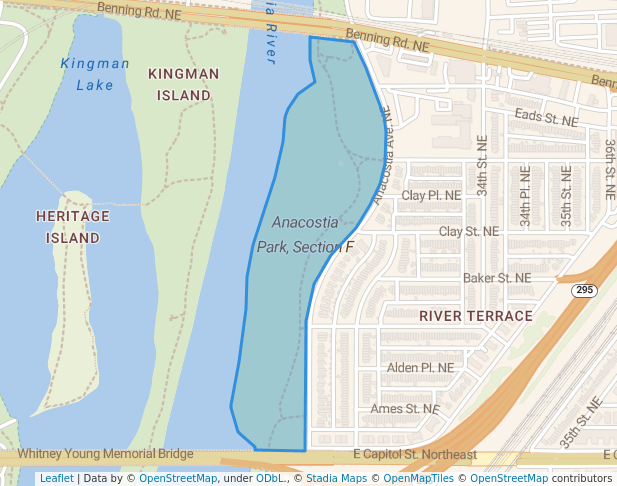 Anacostia Park, Section F