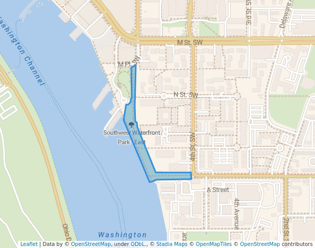 Southwest Waterfront Park - East