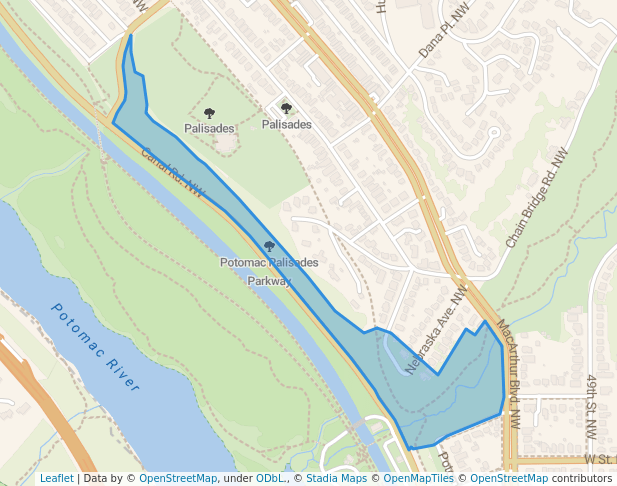 Potomac Palisades Parkway