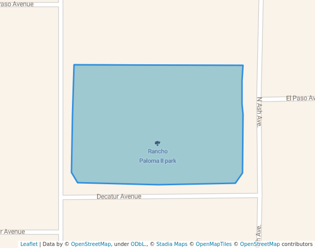 Rancho Paloma II park