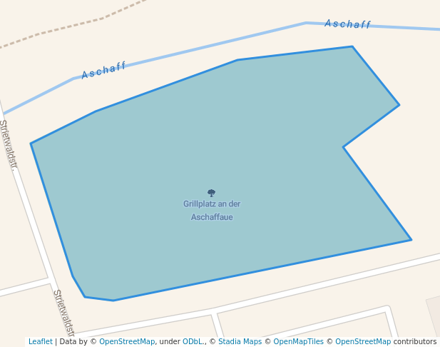 Grillplatz an der Aschaffaue