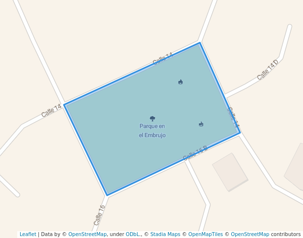 walking in Parque en el Embrujo map in Santiago De Los Caballeros