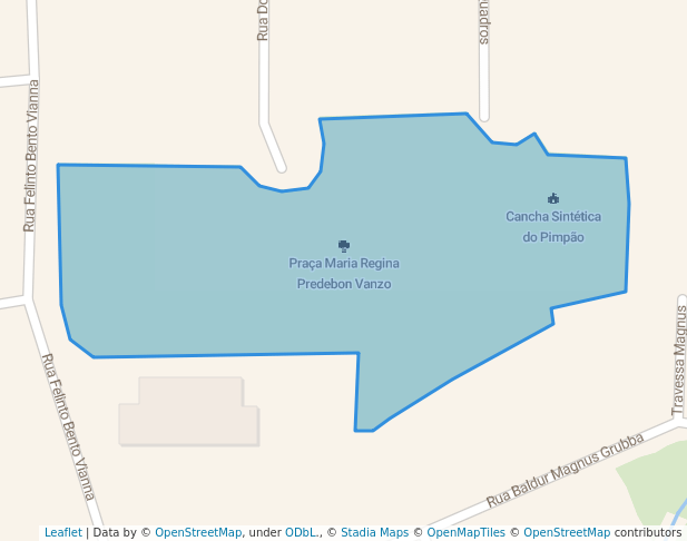 walking in Praça Maria Regina Predebon Vanzo map in Curitiba