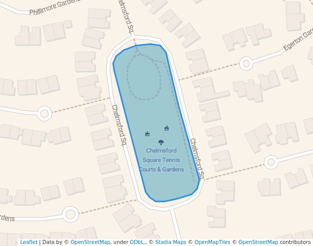 Chelmsford Square Tennis Courts & Gardens