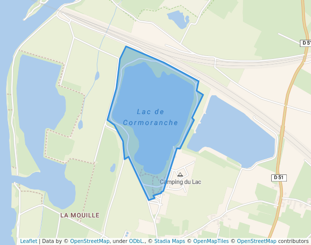 Base de loisirs de Cormoranche