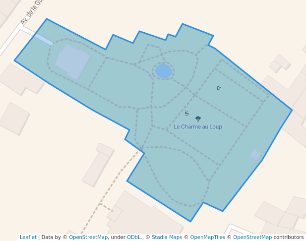 walking in Le Charme au Loup map in Saint-Leu-la-Forêt