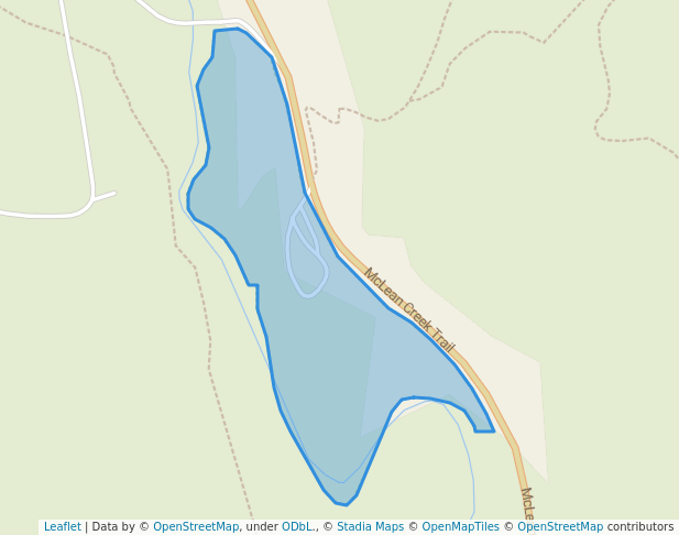 walking in Mesa Butte Provincial Recreation Area map in Bragg Creek