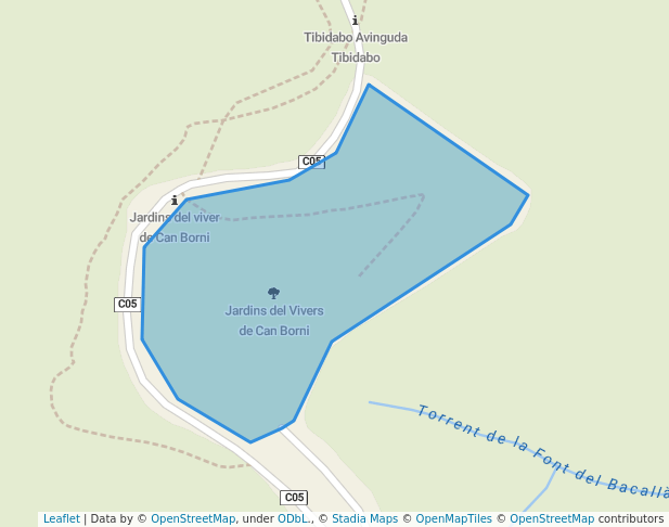 Jardins del Vivers de Can Borni