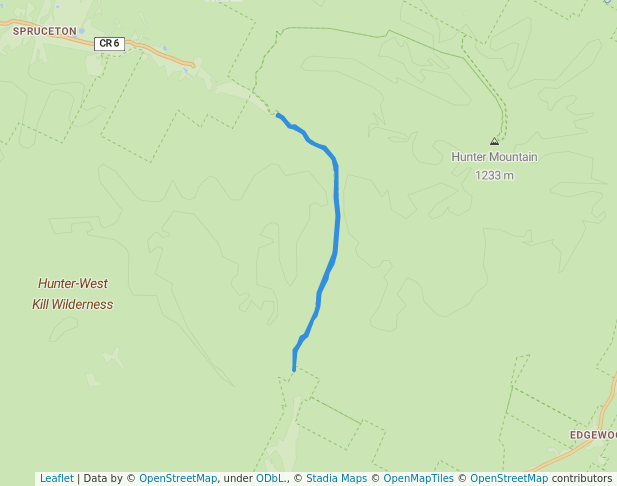 Diamond Notch Primitive Bicycle Corridor