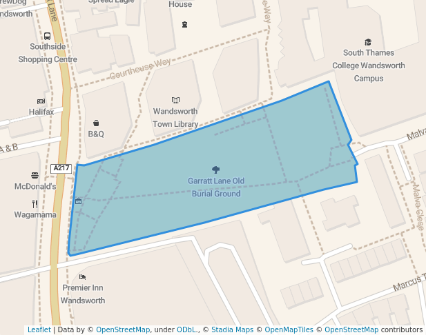 Garratt Lane Old Burial Ground