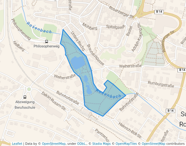 walking in Bürgerpark Sulzbach-Rosenberg map in Sulzbach-Rosenberg