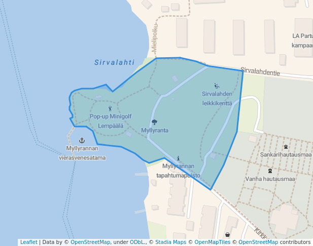 Myllyrannan tapahtumapuisto