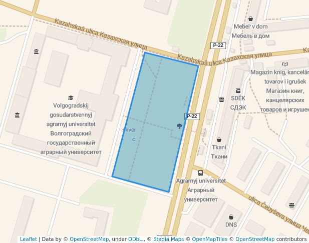 сквер имени В.А. Глазкова