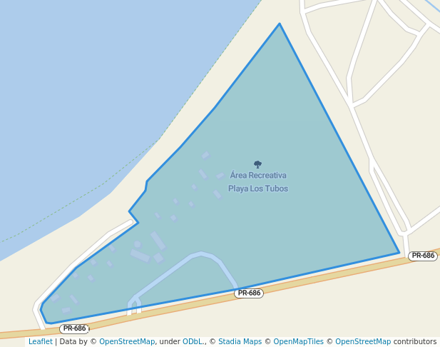 Area Recreativa Playa Los Tubos