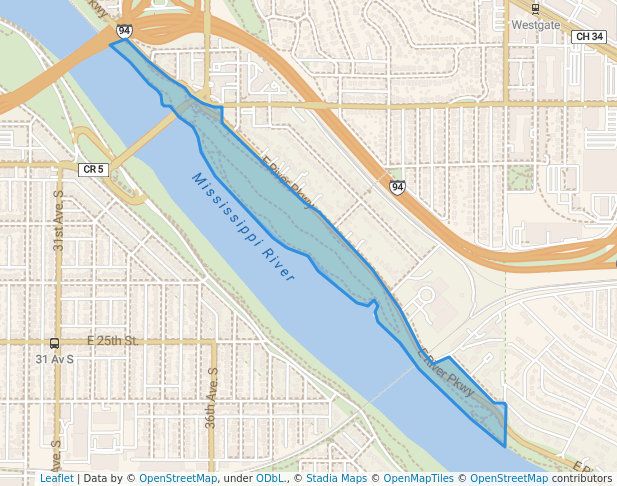Mississippi Gorge Regional Park