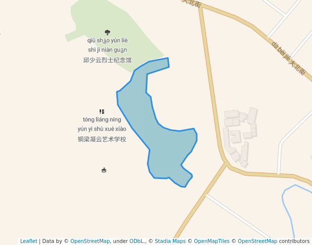 walking in 凤山公园 map in Chongqing