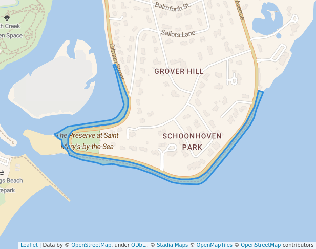 Saint Mary's by the sea