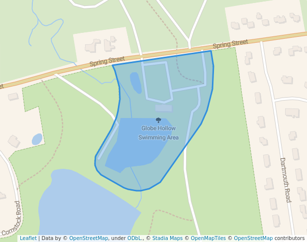 Globe Hollow Swimming Area