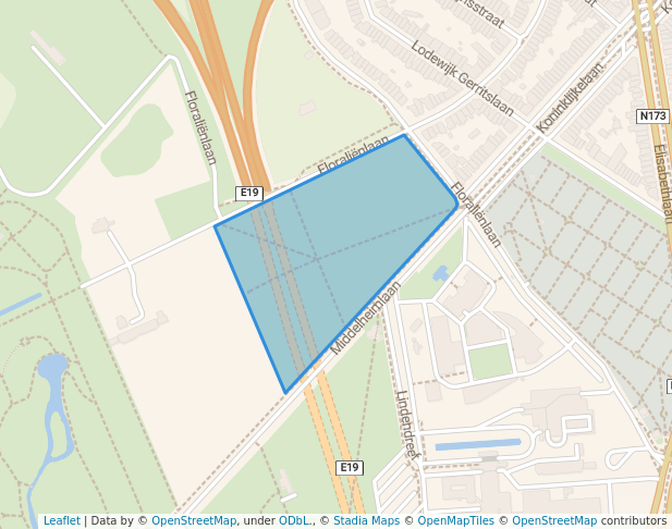 Groenzone Craeybeckxtunnel