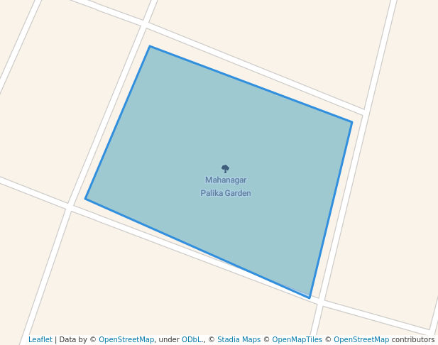 walking in Mahanagar Palika Garden map in Nashik