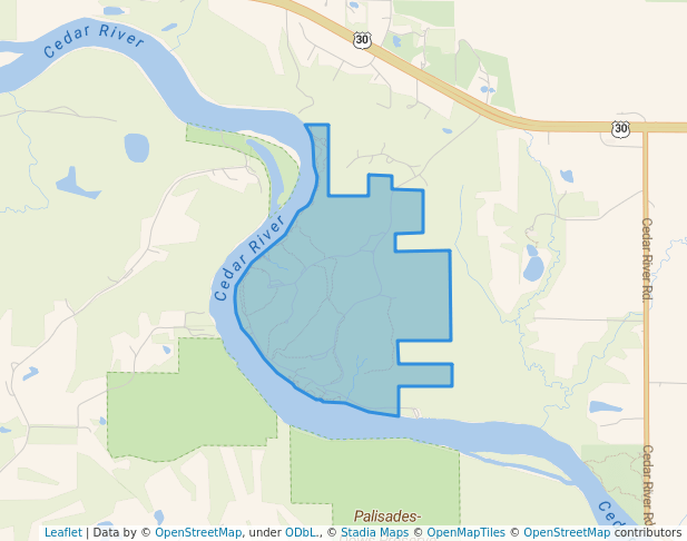 Palisades-Keplar State Park