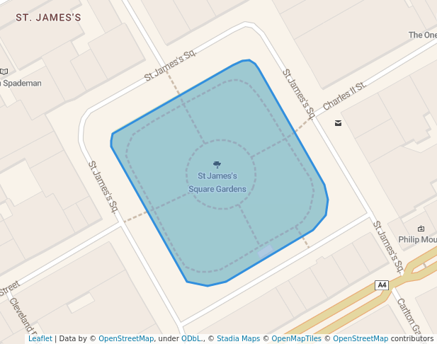 St James's Square Gardens