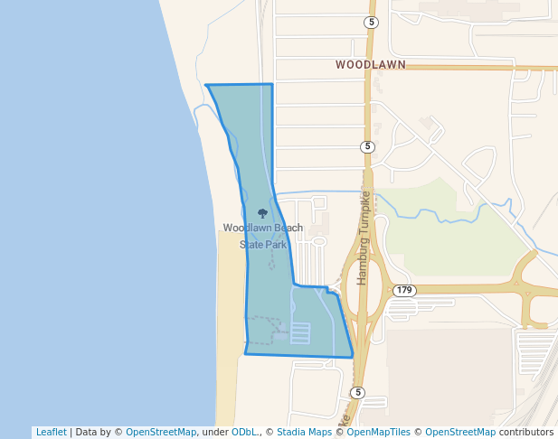 Woodlawn Beach State Park